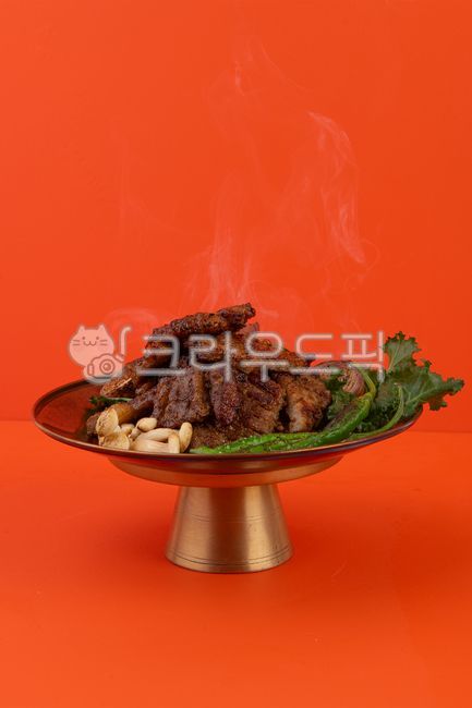 돼지갈비,젓가락,접시,요리,음식,식사,돼지고기,소고기,소갈비,양념,갈비,양념갈비