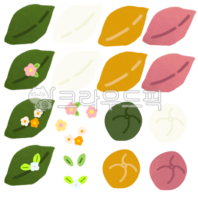 송편,추석,추석음식,추석음식일러스트,꽃,잎,송편꾸미기,송편만들기,꿀떡,food,음식,sweets,명절음식,명절,한국음식,송편일러스트,송편png,합성소스,편집소스