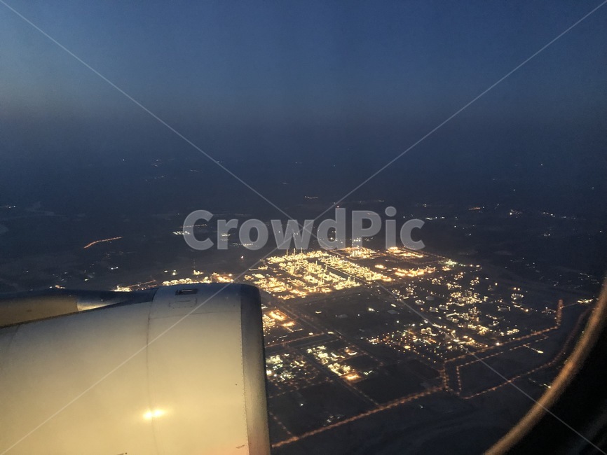 여행,여유,날개,하늘,항공사진,항공샷,뒷모습,조감도,aerialview,풍경,scenery,경치,landscape,야경,항공야경,비행기,비행기창문