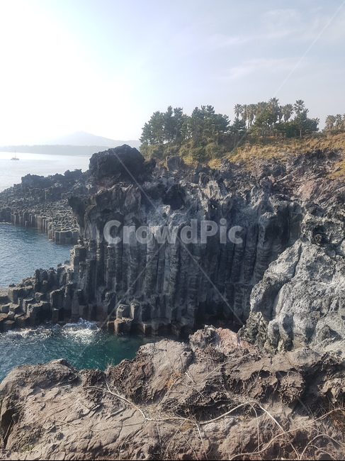 바다,주상절리,제주도,바다풍경,파도