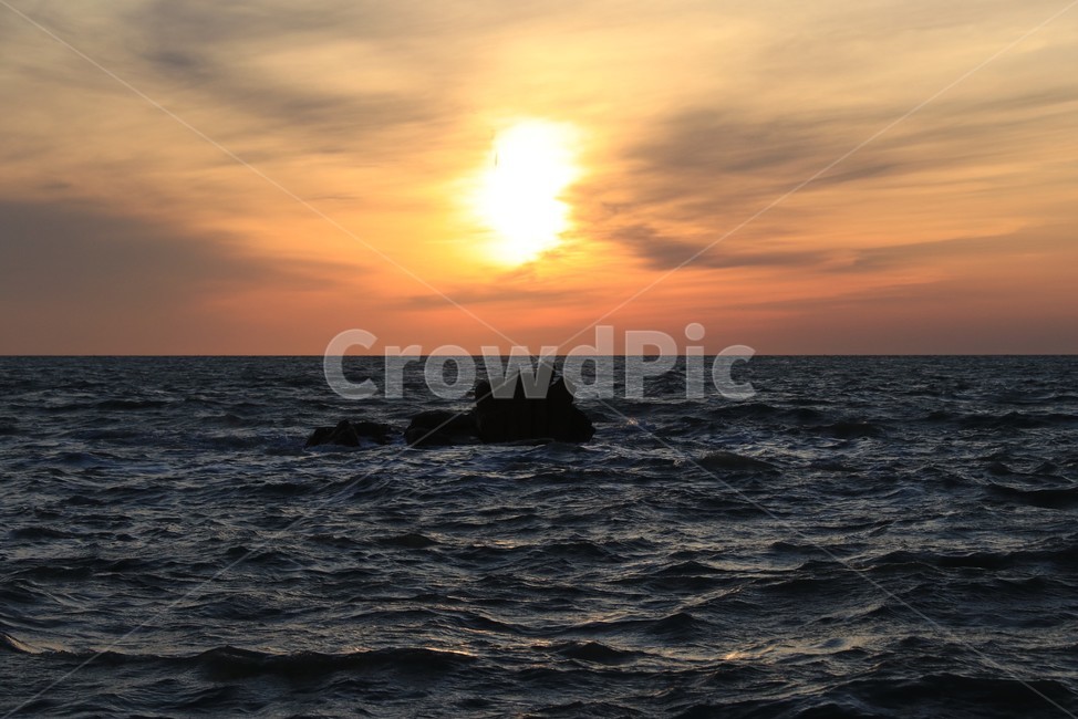하늘,자연,바다,구름,석양,해,sunset,노을,자연경관,을왕리,파도,햇빛,자연,풍경,nature,landscape