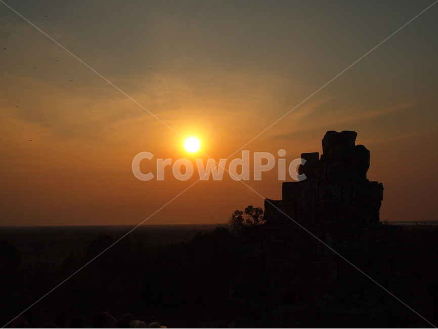 캄보디아,노을,풍경,해,Cambodia,자연,풍경,nature,landscape,해외,외국,세계,foreign,oversea,world,세계자연풍경,해외자연풍경,외국자연풍경,world nature landscape,실루엣,그림자,silhouette,shadow,outdoors,옥외,sunlight,햇빛,sky,하늘,sunset,일몰,dusk,황혼,dawn,새벽,red sky,붉은 하늘