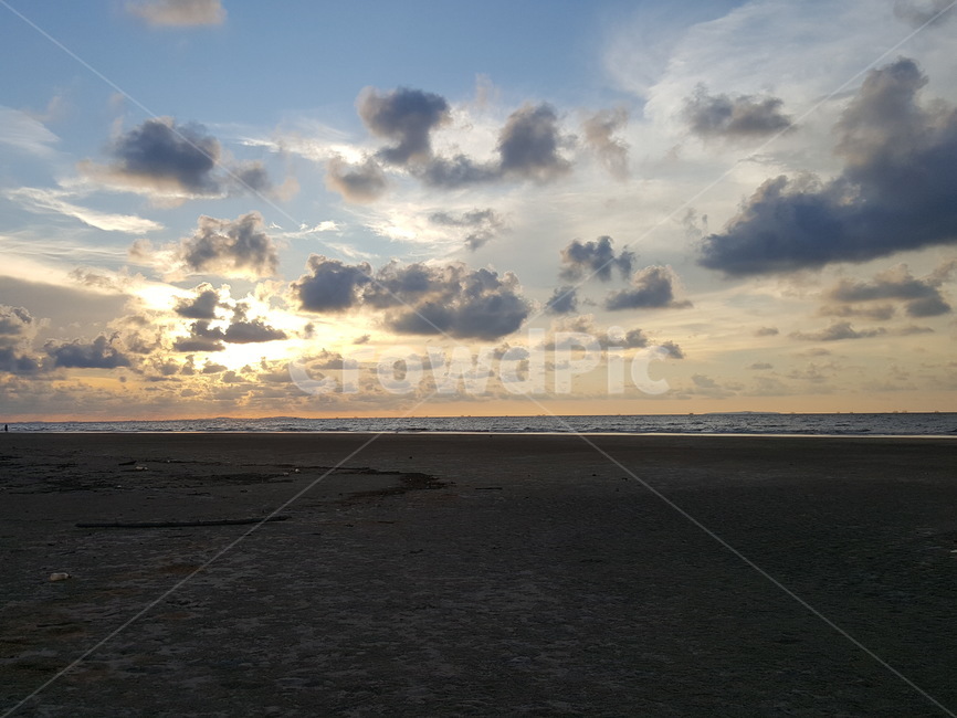 nature,sky,sea,sunset,일몰,석양,바다,자연