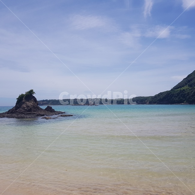 대마도,미우다해변,해변,해수욕장,바다,물,바닷가,sea,섬,바위,하늘,자연,풍경