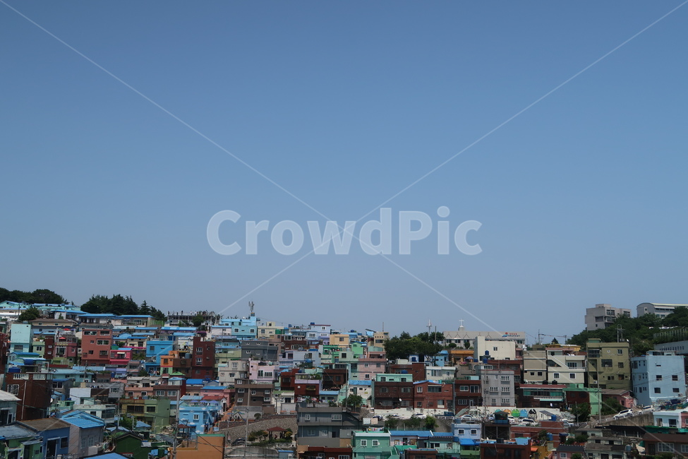 outdoors,옥외,nature,자연,landscape,경치,scenery,풍경,부산,마을,집,산,하늘,view,busan,korea,valley,house,mountain,sky,bluesky,building,건물,urban,어반,town,도시,city,시티