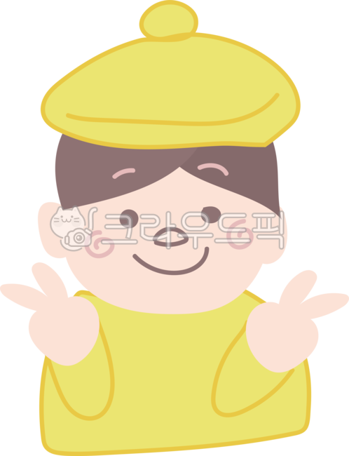 어린이,초등학생,유치원,인물일러스트,브이