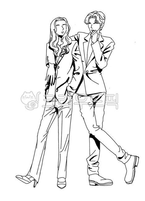 손그림,일러스트,코디,정장그림,커플그림,art,미술,drawing,그림,person,사람
