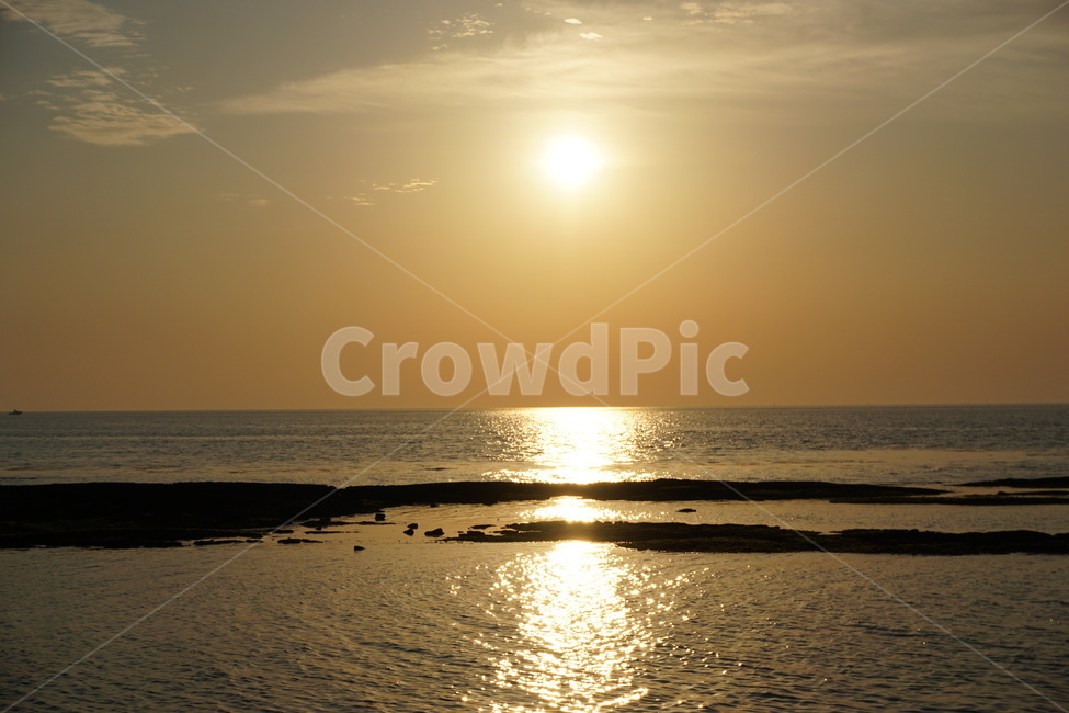 nature,자연,sunset,일몰,sunlight,햇빛,sky,하늘,dusk,황혼,outdoors,옥외,바다,석양,sea,태양,sun