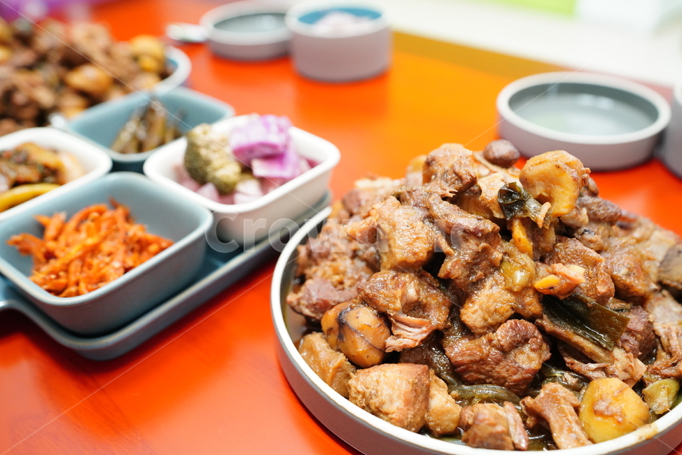 요리,음식,육식,갈비찜,찜요리,한식,먹거리,식사,고기,돼지,반찬,술안주