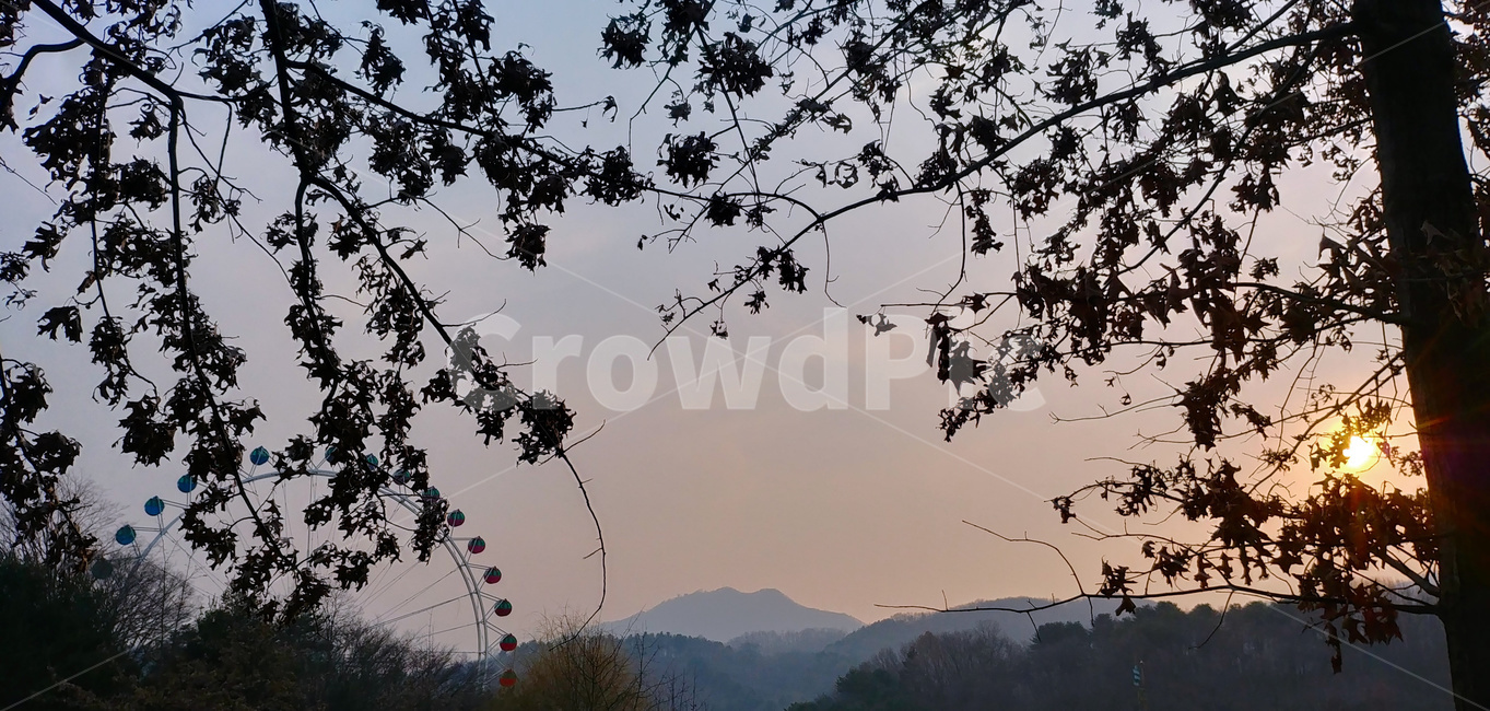 자연,풍경,노을,산,해질녘,석양,산봉우리,자연,풍경,nature,landscape