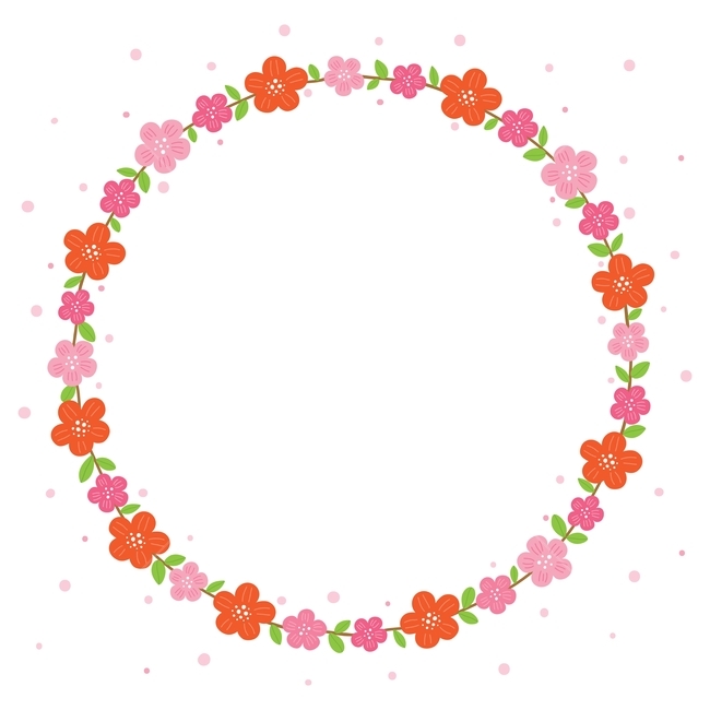 봄,꽃,진달래,식물,자연,프레임,디자인,원,동그라미,잎,계절,일러스트,spring,flower,season,design,frame,template,템플릿,배너,banner,plant,nature,circle,illustration,vector,그래픽,일러스트레이션,graphic,illustration