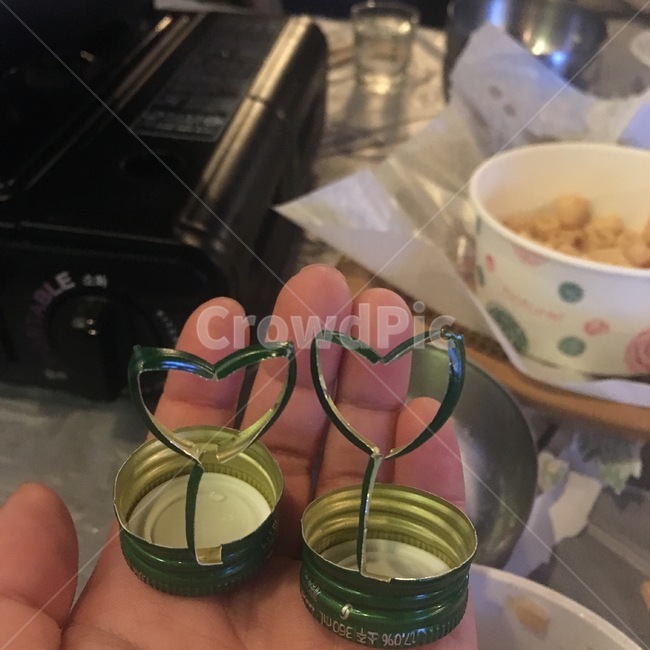 술,소주,하트,술집,소주뚜껑