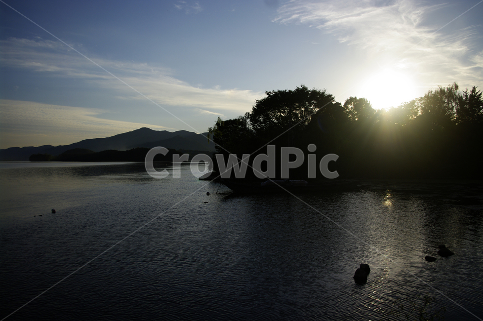 강,하늘,나무,구름,풍경,빛,자연,풍경,nature,landscape,flare,플레어,light