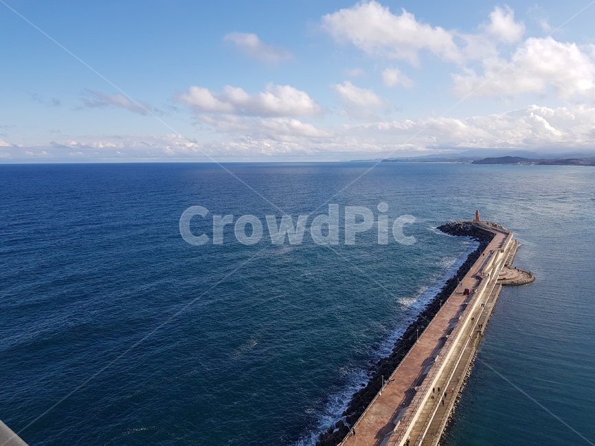 바다,하늘,대포항,속초,풍경