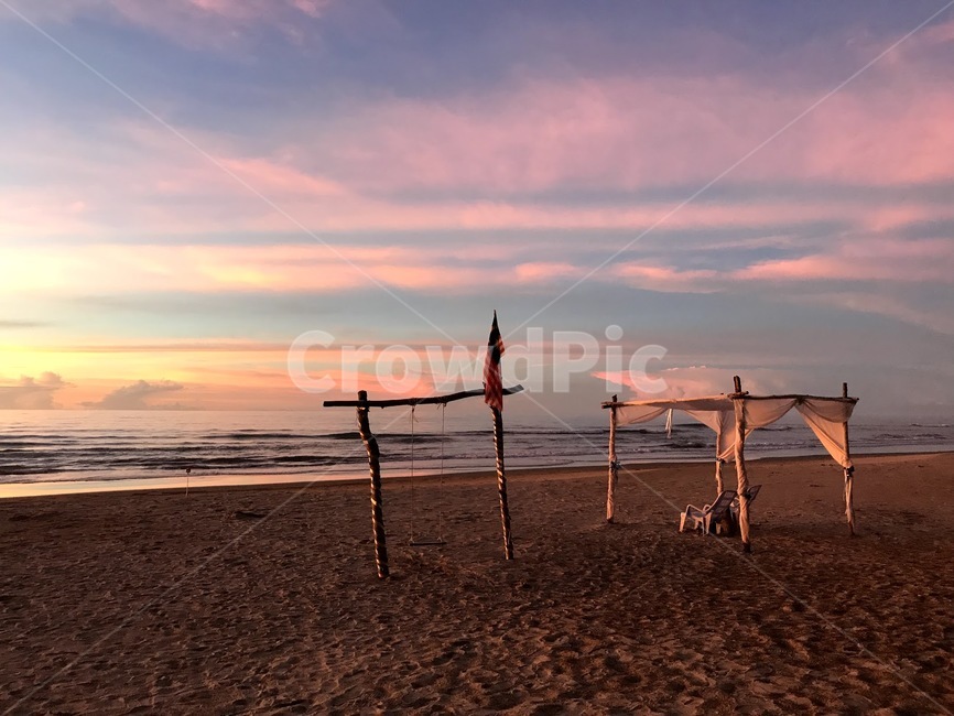 코타키나발루,선셋,해변,힐링,해외여행,바닷가,휴식,해변,바다,beach,sea,조각상,동상,석상,조형물,statue,bronze statue,stone statue