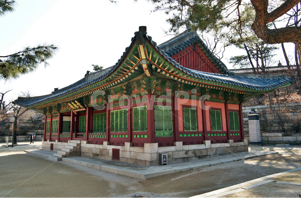 경춘전,창경궁,고건축,왕비,세자빈,조선시대,순조어필,고궁,단청