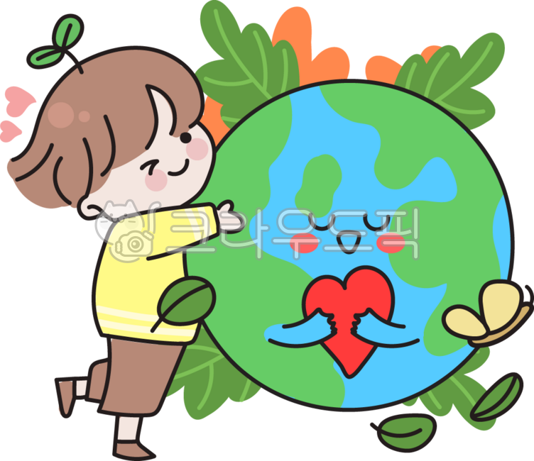 Nature image,nature protection image,season,Earth Day,Environment Day,environment,nature,environmental protection,nature conservation,public interest,campaign,eco,zero waste,sprout,illustration,earth,heart,child,boy,environment image,m