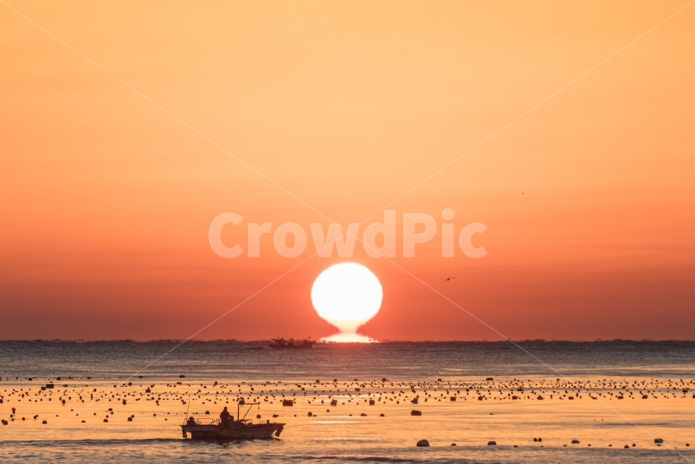 오메가일출,오메가,일출순간,청사포일출,부산일출,자연,풍경,nature,landscape,어업,fishery,fishing industry,outdoors,옥외