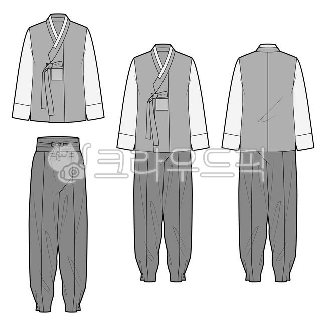 한복, 전통의상, 한국전통, 새해, 설빔, 사진,이미지,일러스트,캘리그라피 - kunstBB작가