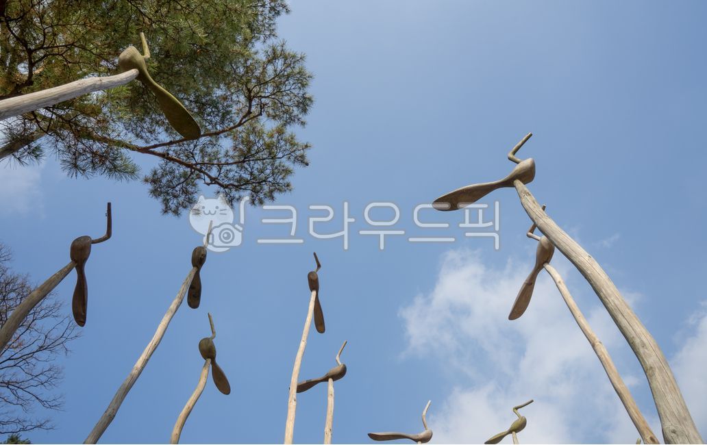 솟대, 상징, 전통, 나무, 모형, 사진,이미지,일러스트,캘리그라피 - 퓨처작가