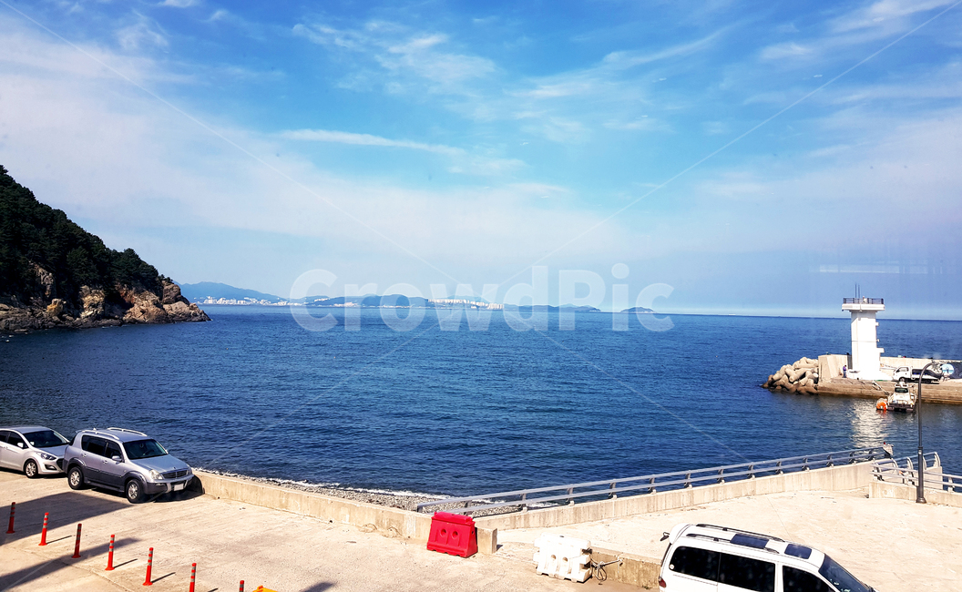 바다,자연,차,섬,등대,구름,하늘,자동차,car,sea,풍경