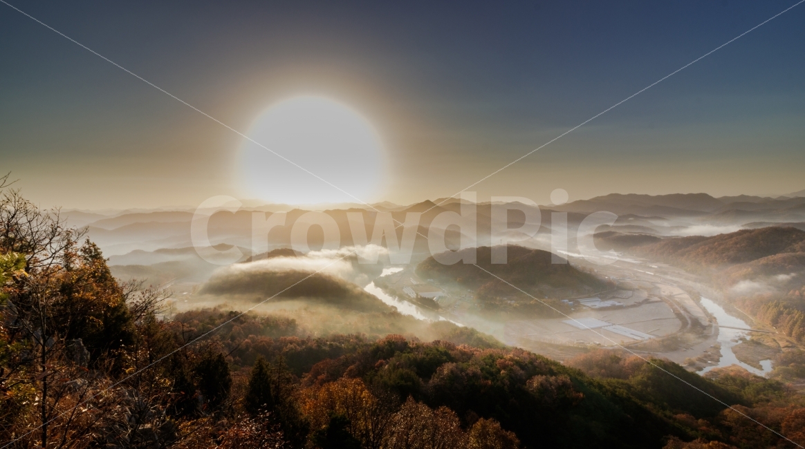 일출,운해,풍경,자연,전망대,구름,가을,계절,fall,autumn,season,자연,풍경,nature,landscape,한국자연풍경,한국자연경관,korea nature landscape,flare,플레어,light,빛,outdoors,옥외