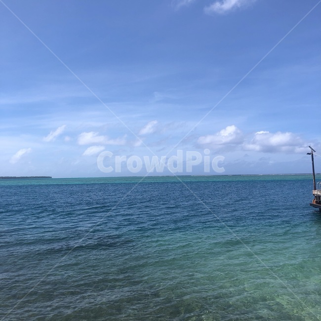 바다,부두,ocean,대양,해외바다,sea,자연,outdoors,옥외,nature,sky,water,물,해안,선박,watercraft,transportation,교통,파란,하늘,파랑,괌,섬,guam
