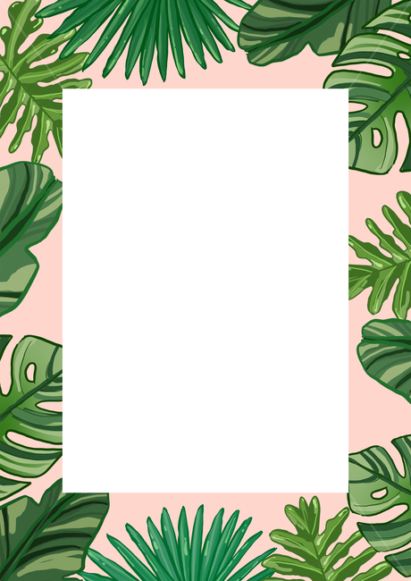 식물,열대식물,프레임,식물일러스트,타이틀프레임,타이틀,illustration,틀,graphic,nature,frame,title,초대장,청첩장,초록,브로슈어,잎사귀,잎,자연,보태니컬,botanical,브로셔