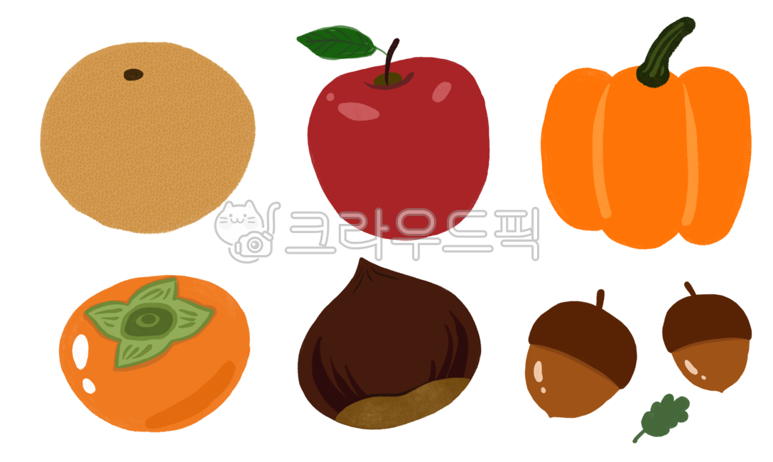 과일, 가을과일, 배, 사과, 호박, 사진,이미지,일러스트,캘리그라피 - weepyhappy작가