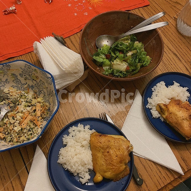 집밥,홈,홈스테이,치킨,샐러드,샌프란시스코,가정식,salad,chicken