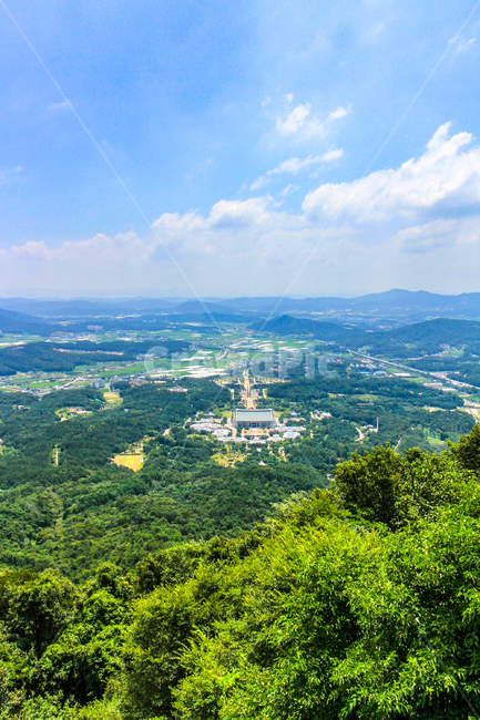 흑성산,독립기념관,전망대,한여름,천안
