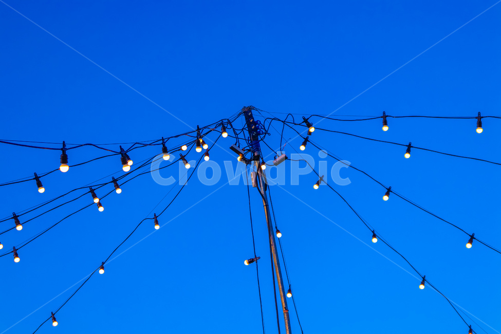 전등,루프탑,인테리어,장식,전구,파티,축제,전봇대,에너지산업,energy industry