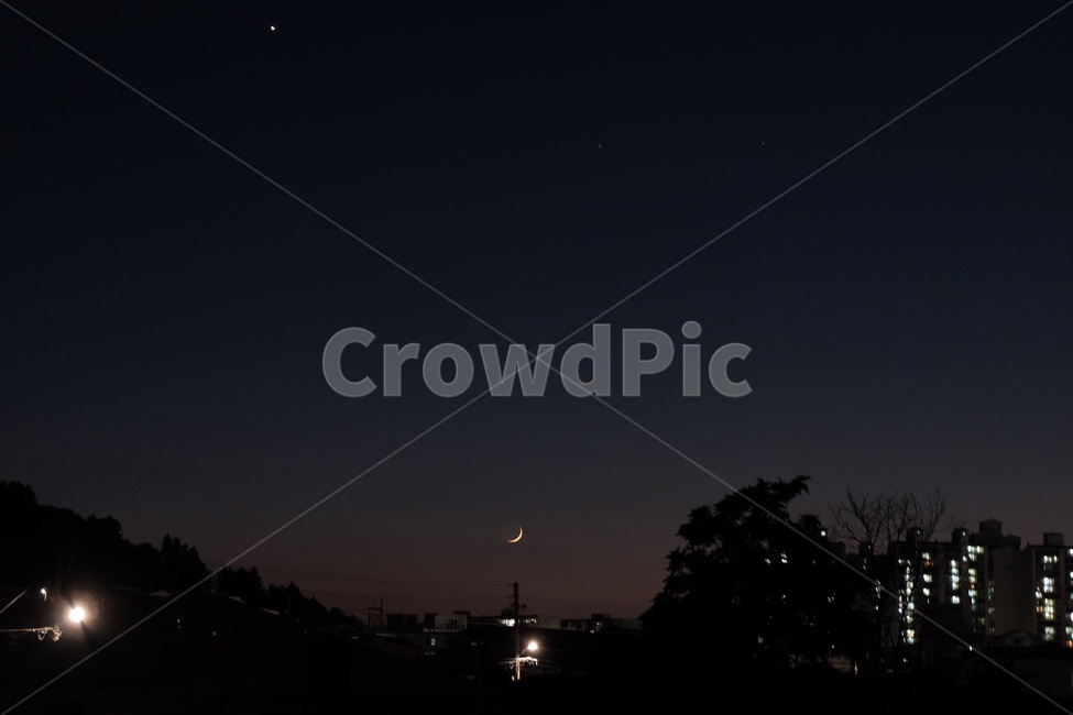 달,야경,하늘,별,도시,야경,밤,풍경,nightscape,night,landscape,도시,city,한국도시풍경,한국도시경관,korea cityscape,nature,자연,outdoors,옥외