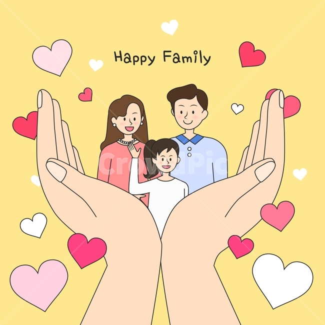 손,핸드모션,하트,가정의날,가족,캐릭터,사람,사랑,행사,이벤트,가족,패밀리,family,기념일,축하,anniversary,congratulation,celebrate,celebration,그래픽,일러스트레이션,graphic,illustration