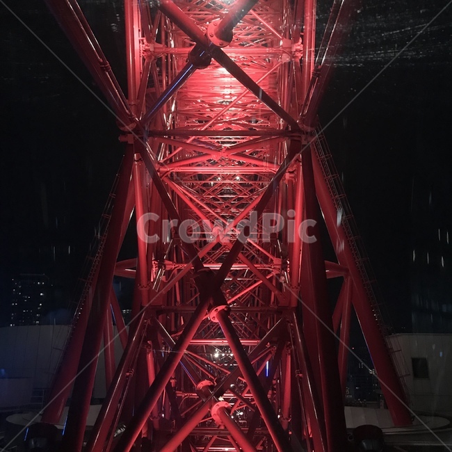 햅파이브,관람차,레드,야경,불빛