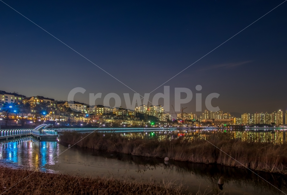 풍경,야경,광교호수공원,일몰,석양,수원,반영,야경,밤,풍경,nightscape,night,landscape,도시,city,한국도시풍경,한국도시경관,korea cityscape