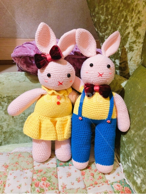 토끼인형,핸드메이드,뜨개질,코바늘뜨개질,코바늘,인형,toy,장난감,doll