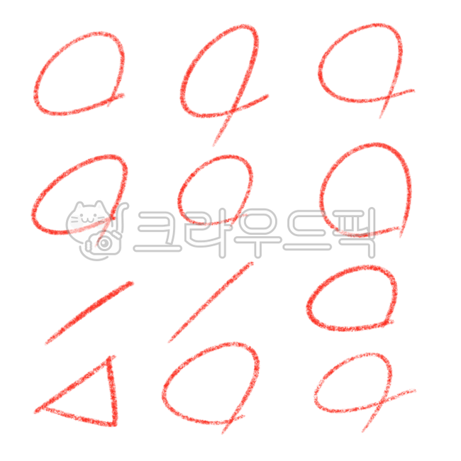 빨간펜, 빨간펜채점, 채점, 정답, 맞음, 사진,이미지,일러스트,캘리그라피 - pepper83작가