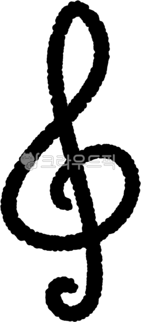 음표, 음악, 악보, 악기, 높은음자리, 사진,이미지,일러스트,캘리그라피 - 슈어작가