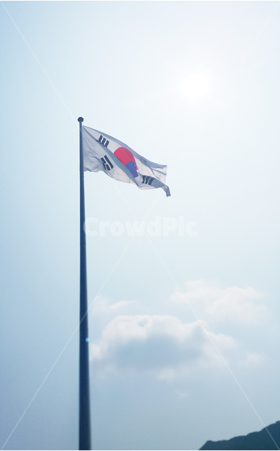 태극기,하늘,구름,국기,계양,태양,한국,대한민국,상징,깃발,symbol,flag,korea,sky,cloud