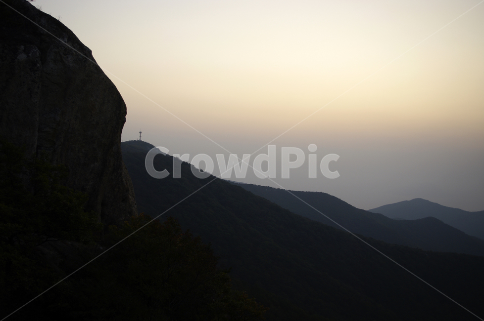 노을,하늘,산,구름,일출,풍경,자연,풍경,nature,landscape,outdoors,옥외
