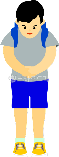 배꼽인사,공손한,일러스트,초등학생,남자아이,소년,남자,학생,남학생,인사,하교,여름복장,여름의상,복장,의상,어린이,스타일,정면,저학년,단정한,심플,등교,캐릭터,디자인,남자어린이,어린이캐릭터