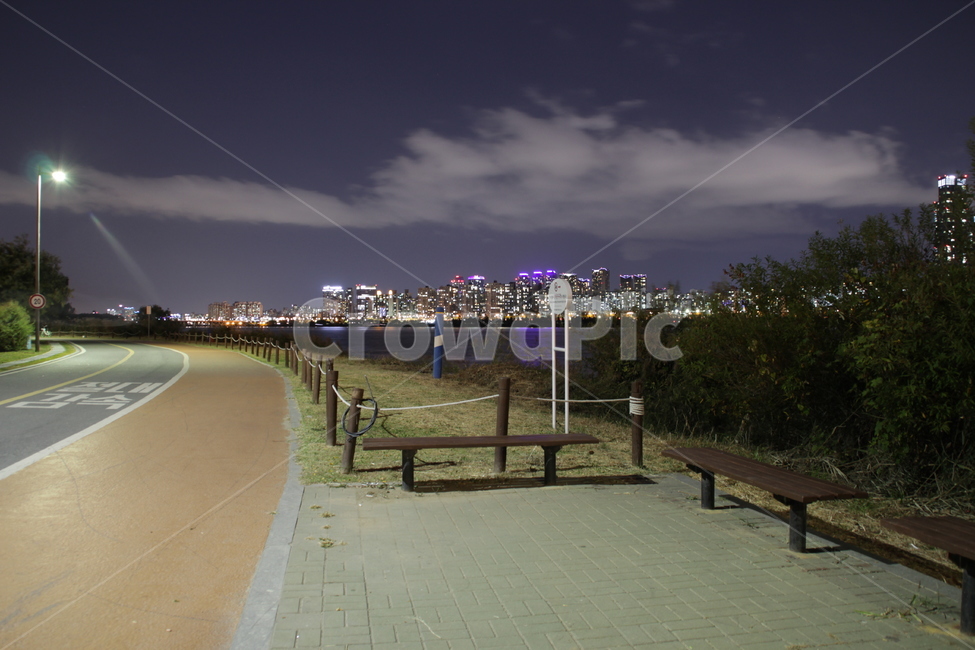 bench,벤치,road,도로,한강,야경,밤,구름,강,야경,밤,풍경,nightscape,night,landscape