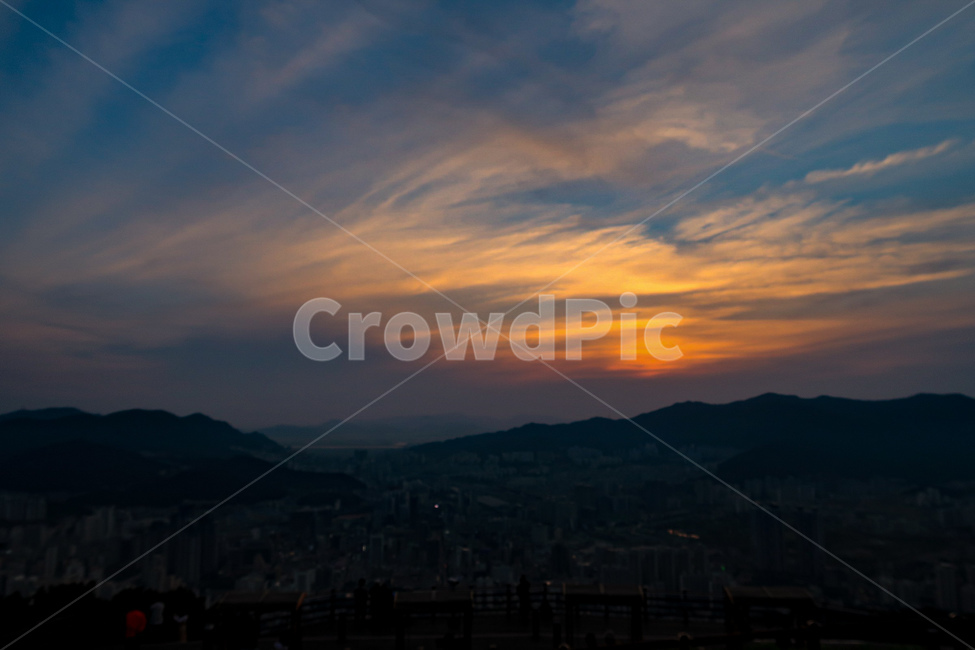 부산,황령산,산,읾몰,구름,야경,sunset,cloud,sky