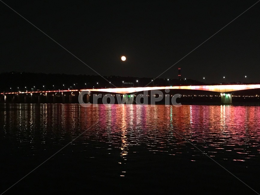 대교,다리,불빛,강,한강,밤,야경,밤,풍경,nightscape,night,landscape,도시,city,building,건물,bridge,water,물