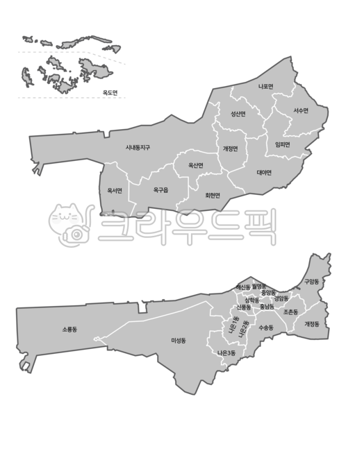 군산시,군산,군산시행정지도,군산시지도,군산시행정구역