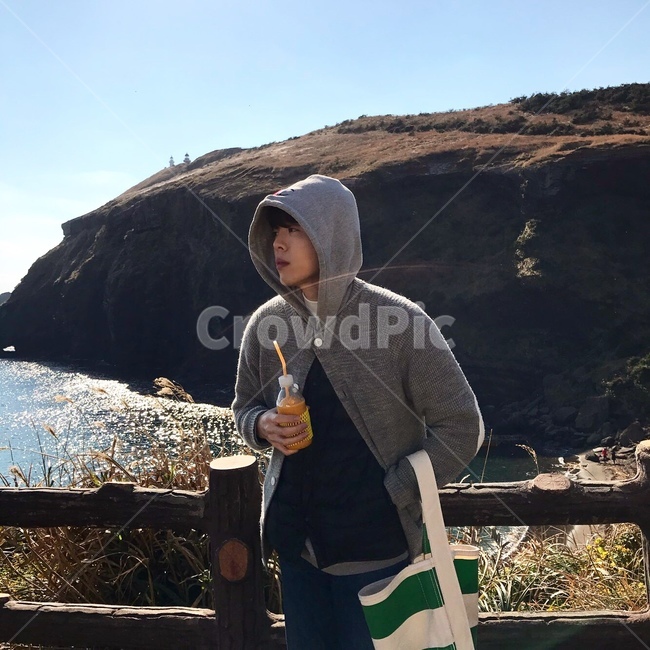 제주도,비양도,구름,바다,인물,남자,사람,인물,인간,human,person,남성,남자,man,male