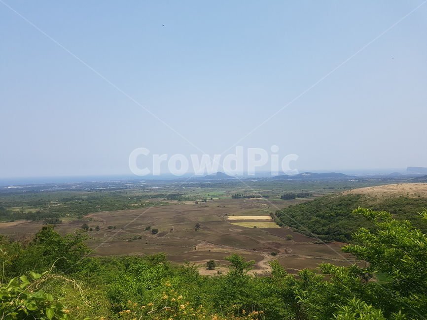 제주도,오름,다랑쉬오름,제주바다,제주오름