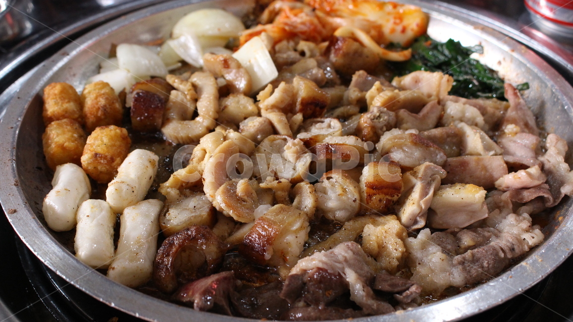 곱창,곱창구이,모둠곱창,고기구이,고기,돼지고기,pork,떡,한국음식,한국,한식