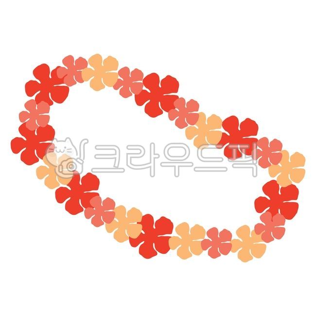 꽃목걸이,여름,하와이,하와이꽃목걸이,히비스커스,하와이무궁화,여름분위기,바캉스,여름여행,여름휴가